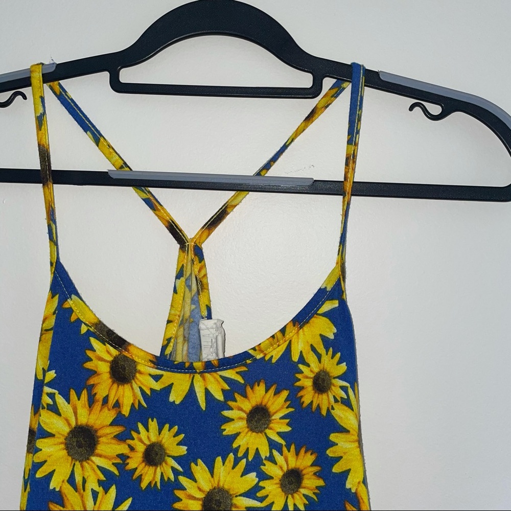Sunflower Razorback TankTop - Picture 2 of 4